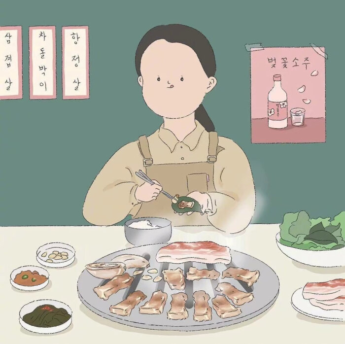 分分钟离不开吃的吃货日常 ins:peace_illust