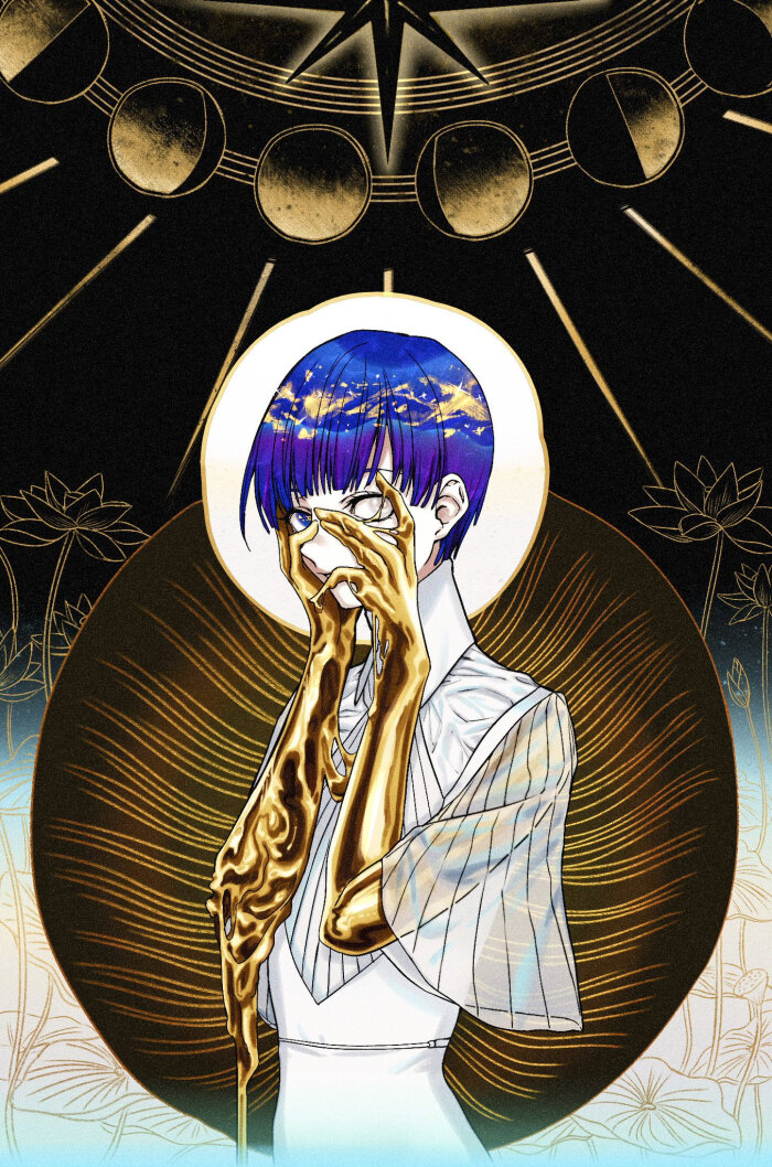 [宝石之国 phosphophyllite磷叶石 法斯(绘by chyo000)