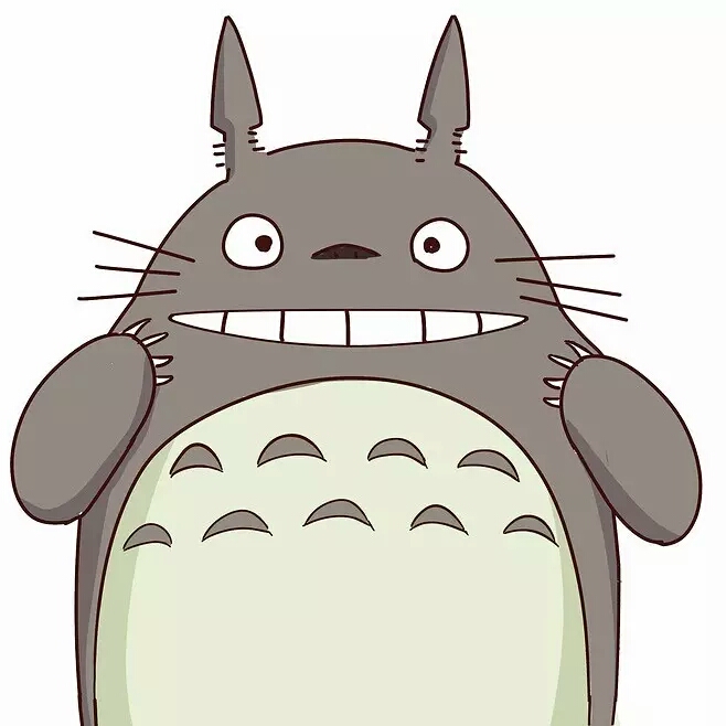 宫崎骏卡通头像 龙猫