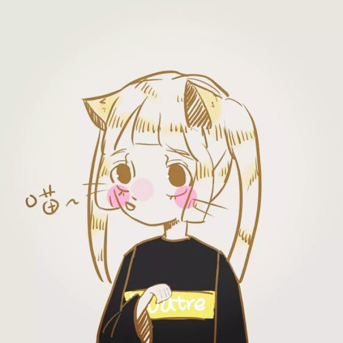 一波线条简约 动漫头像