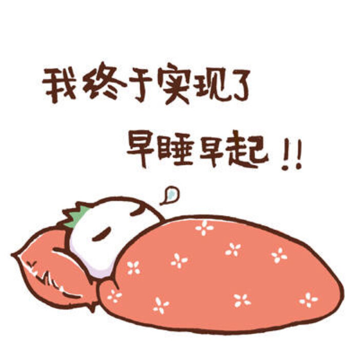 我终于实现了,早睡早起!#罗罗布每日一图