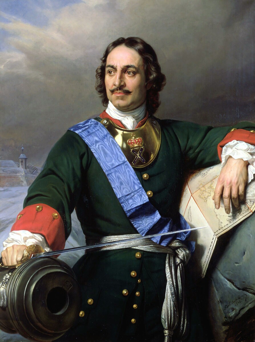 i),后世尊称其为彼得大帝(peter the great),是沙皇阿列克谢一世之子