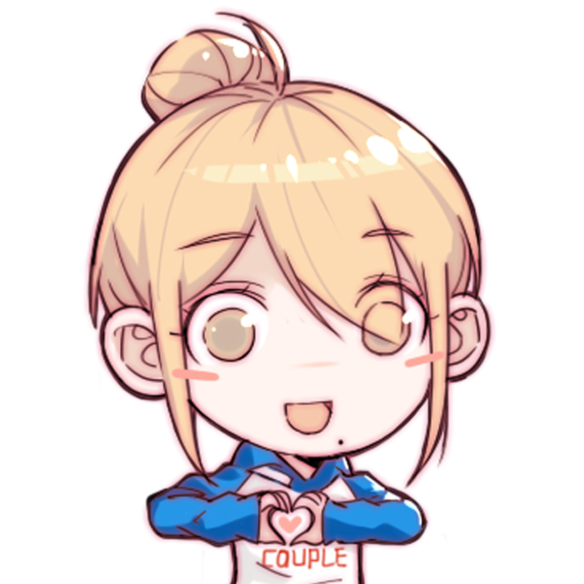 快看动漫情侣女生头像描述 : (爱你 ★…-堆糖,美好