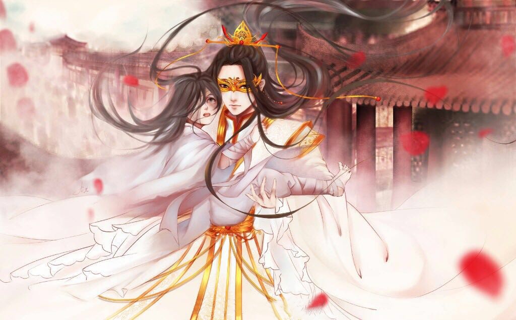 天官赐福 花怜 太子悦神 天降老公 无水印 手机壁纸