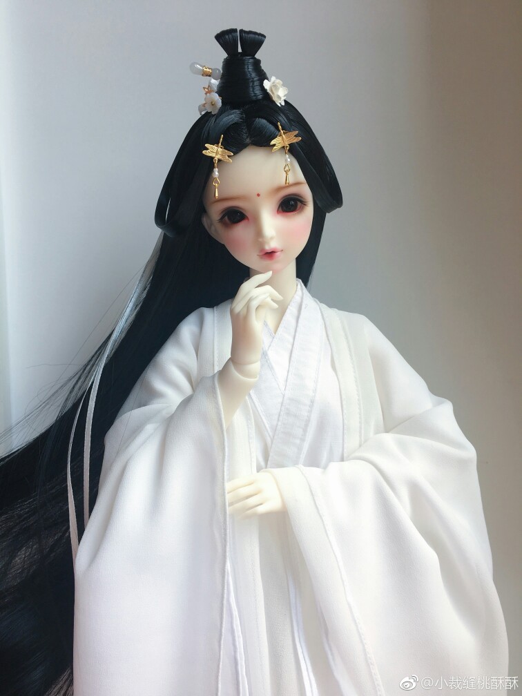 古风美人 sd娃娃 bjd 玩具 人偶 壁纸 萌物