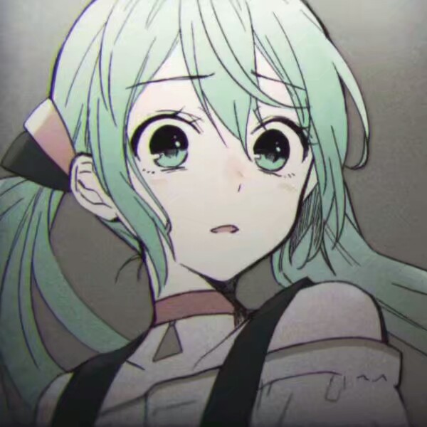 动漫女头 可爱 头像 初音未来 miku 世界第一公主殿下 与反派的吻戏