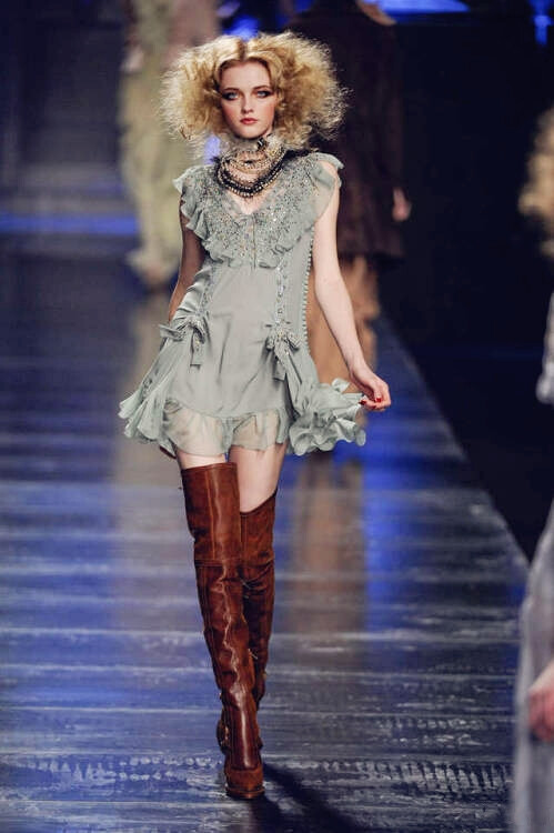 christian dior s/s 2010 走秀模特