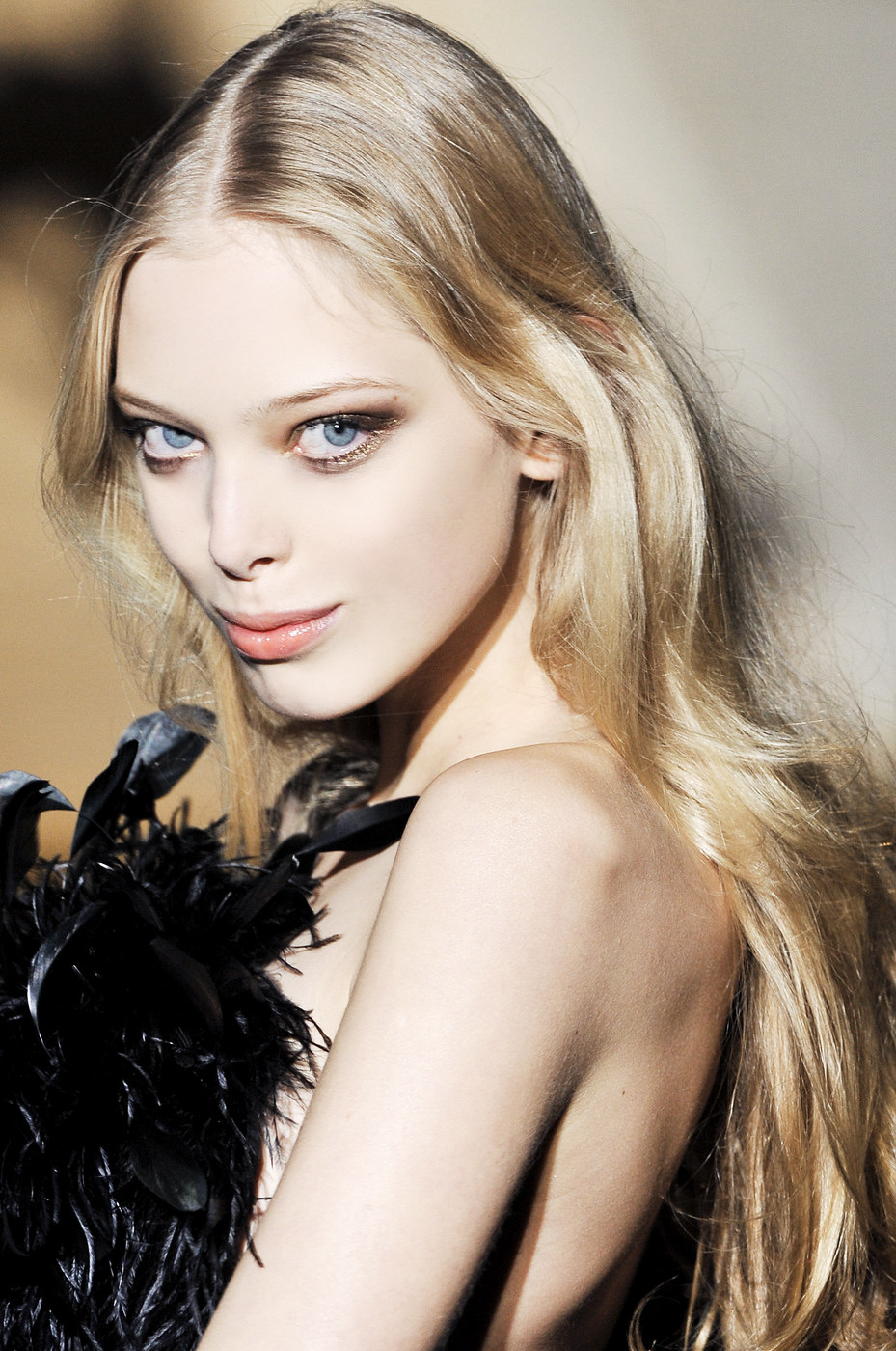 tanya dziahileva# @ dsquared2 s/s 2009