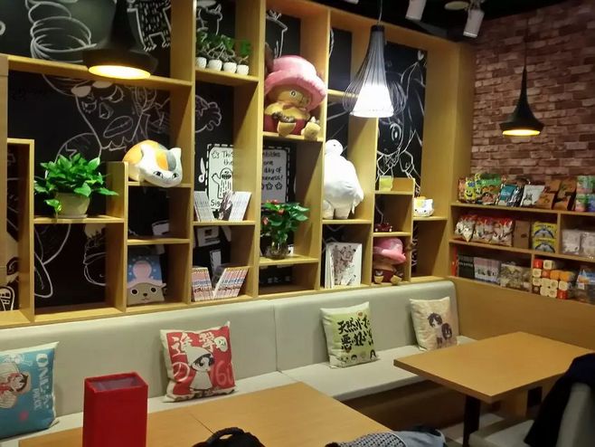 77动漫,动漫奶茶店,动漫主题餐厅,动漫.