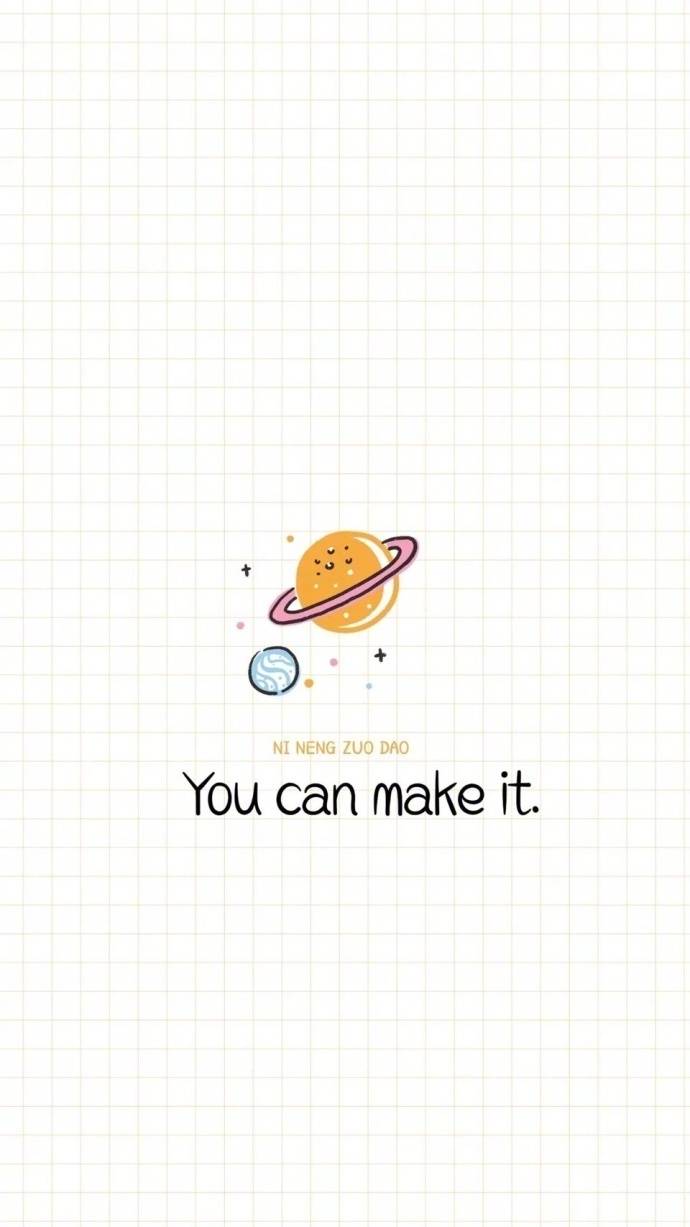 you can make it