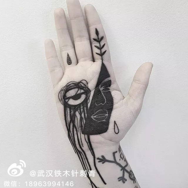 手部纹身图案