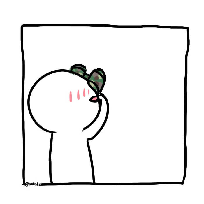 楼上楼下系列/情头/白色简笔画小人/萌系