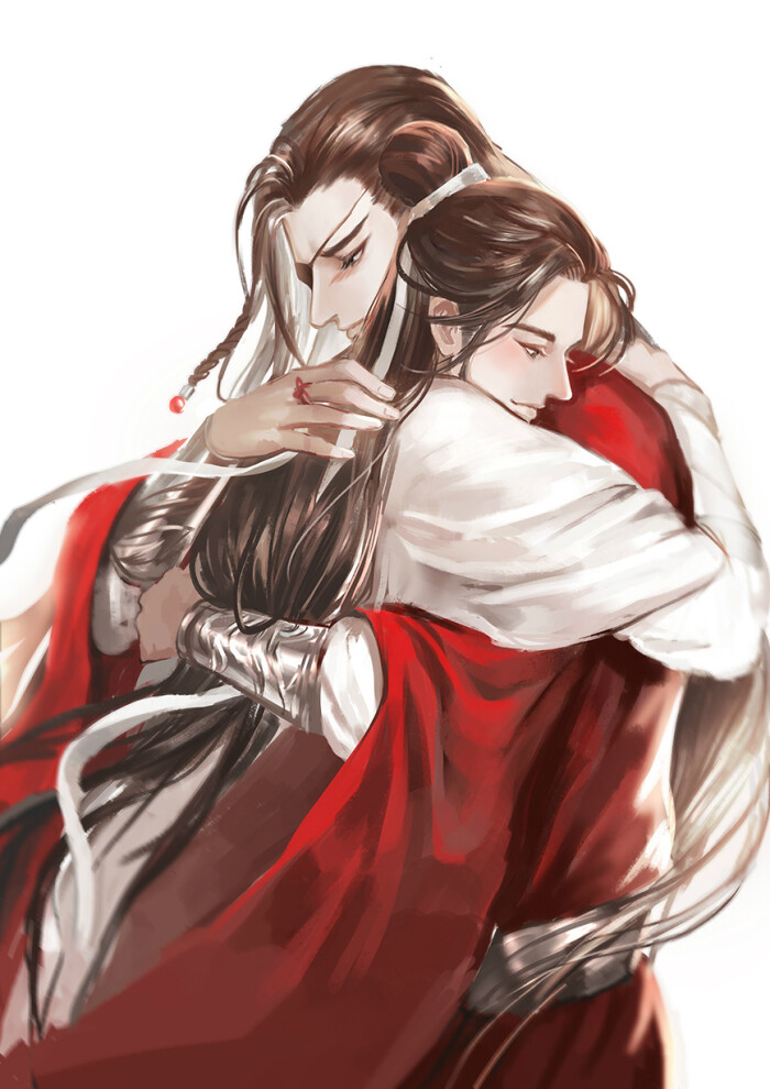 墨香铜臭##天官赐福# 花城 谢怜 绘师:框锅儿