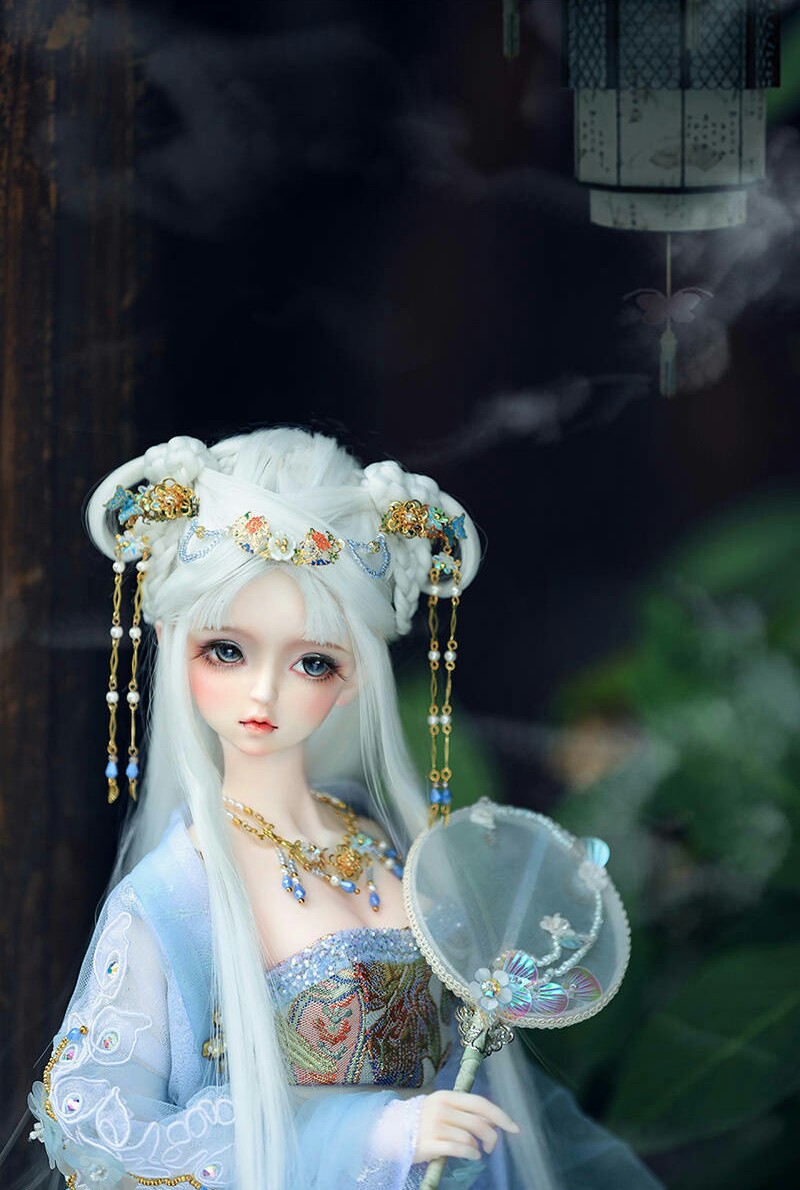 二十四节气 小雪〕古风美人 sd娃娃 bjd 玩具 人偶 壁纸 萌物