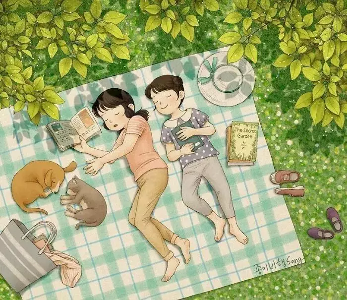 两姐妹 