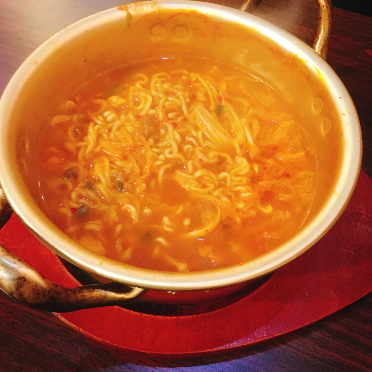 2018/1/6 泡菜辛拉面