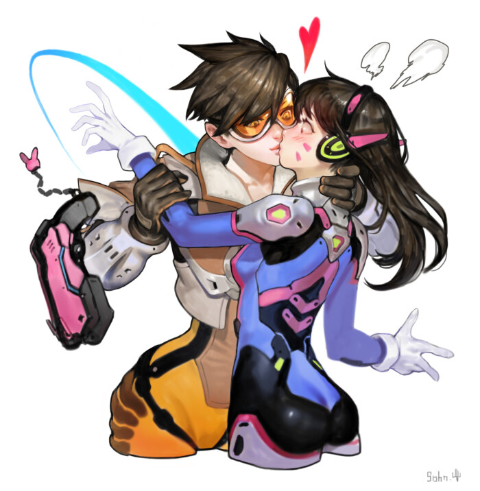 tracer dva 猎空 - 堆糖,美图壁纸兴趣社区