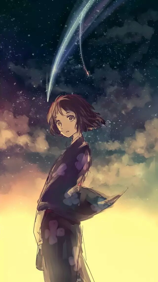 短发 女孩 卡通 头像 壁纸