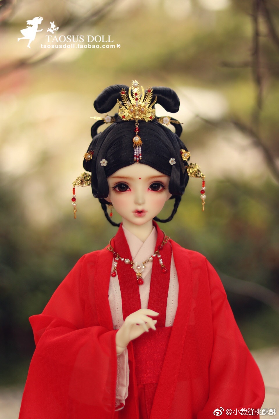 古风美人 sd娃娃 bjd 玩具 人偶 壁纸 萌物