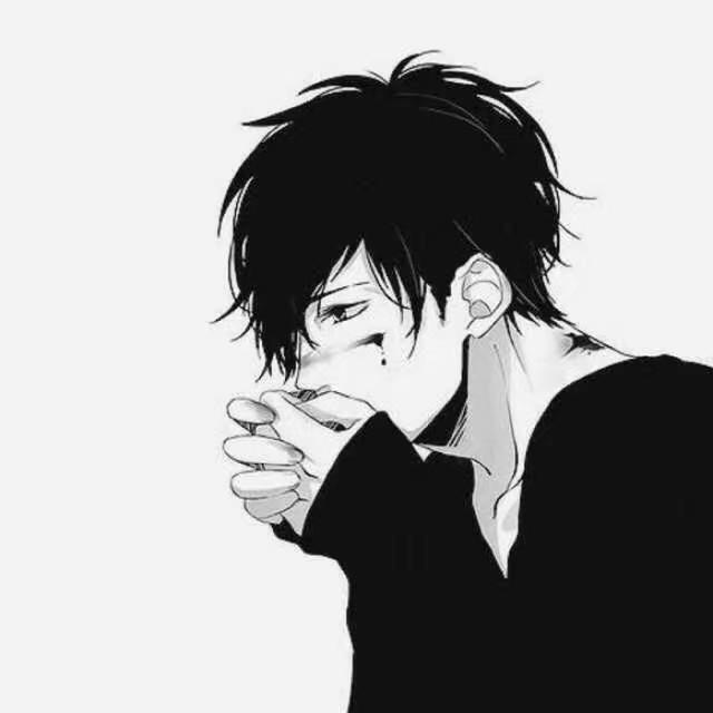 动漫 暗黑系男头