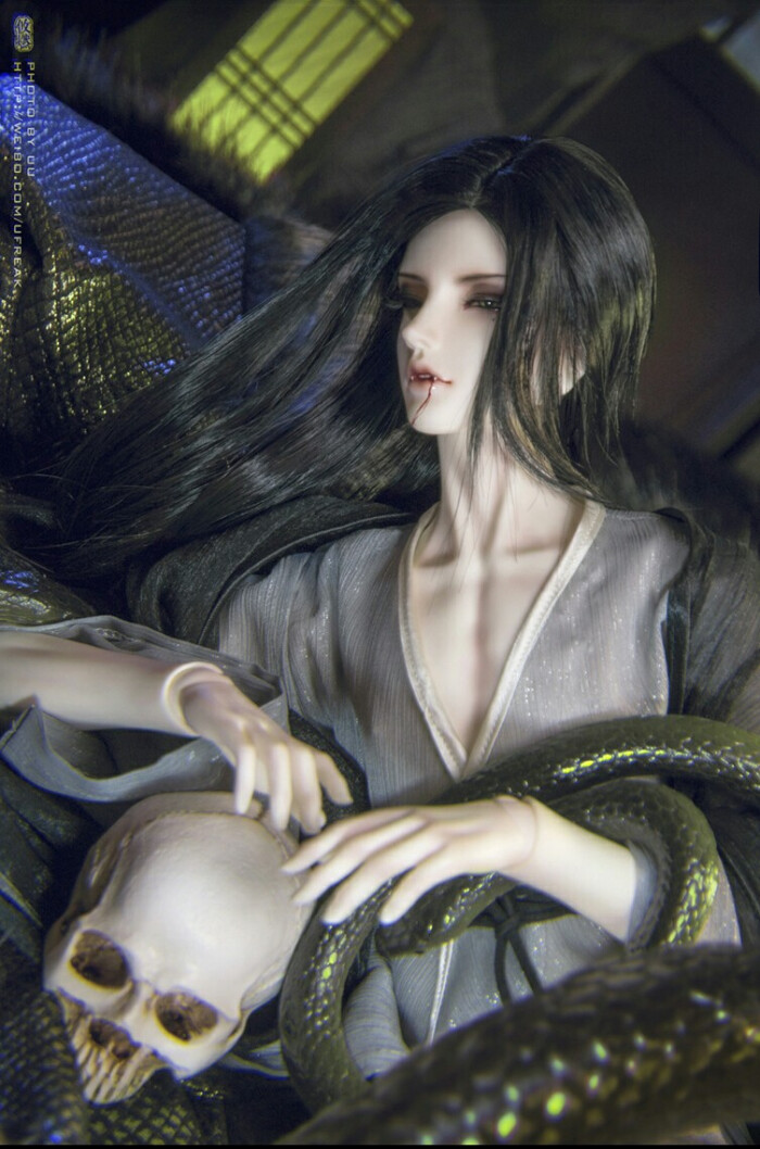 古风 妖孽 美男 sd娃娃 bjd 玩具 人偶 壁纸 萌物