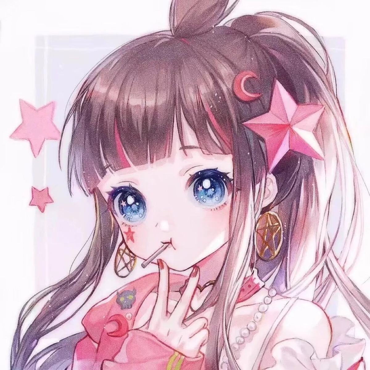 动漫粉色