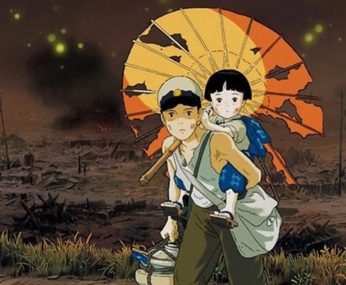 [萤火虫之墓] (grave of fireflies) 影片讲述了在二战后期的神户,因