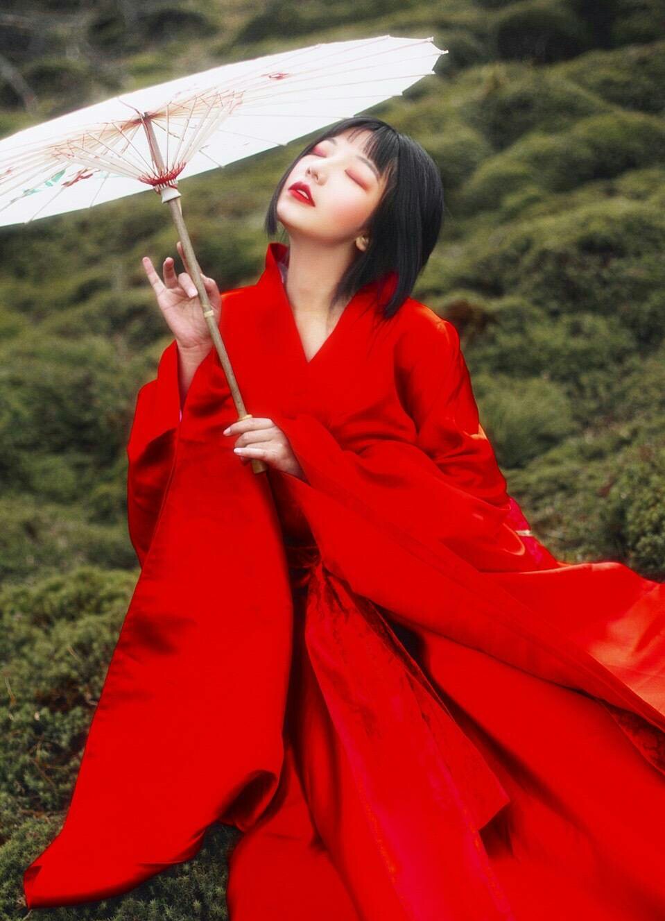 倾国倾城貌!惊为天下人!古风真人女头乛陌羽柔
