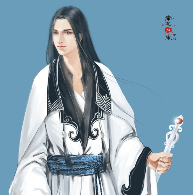 国师人物设定创作|插画|插画习作|xiaonao