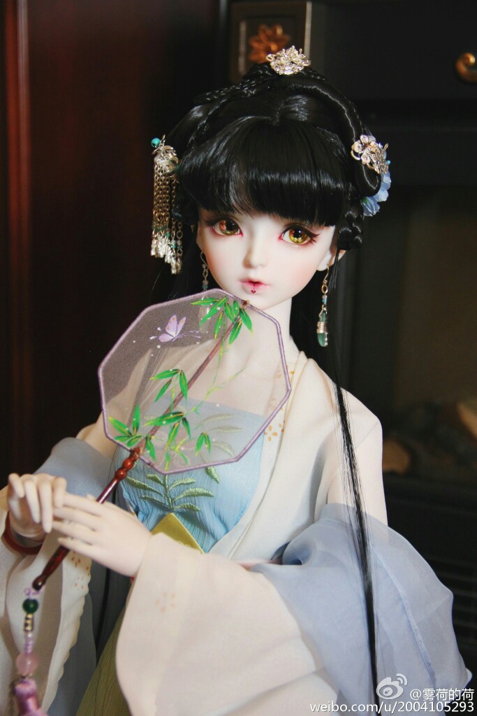 古风美人 sd娃娃 bjd 玩具 人偶 壁纸 萌物 精致