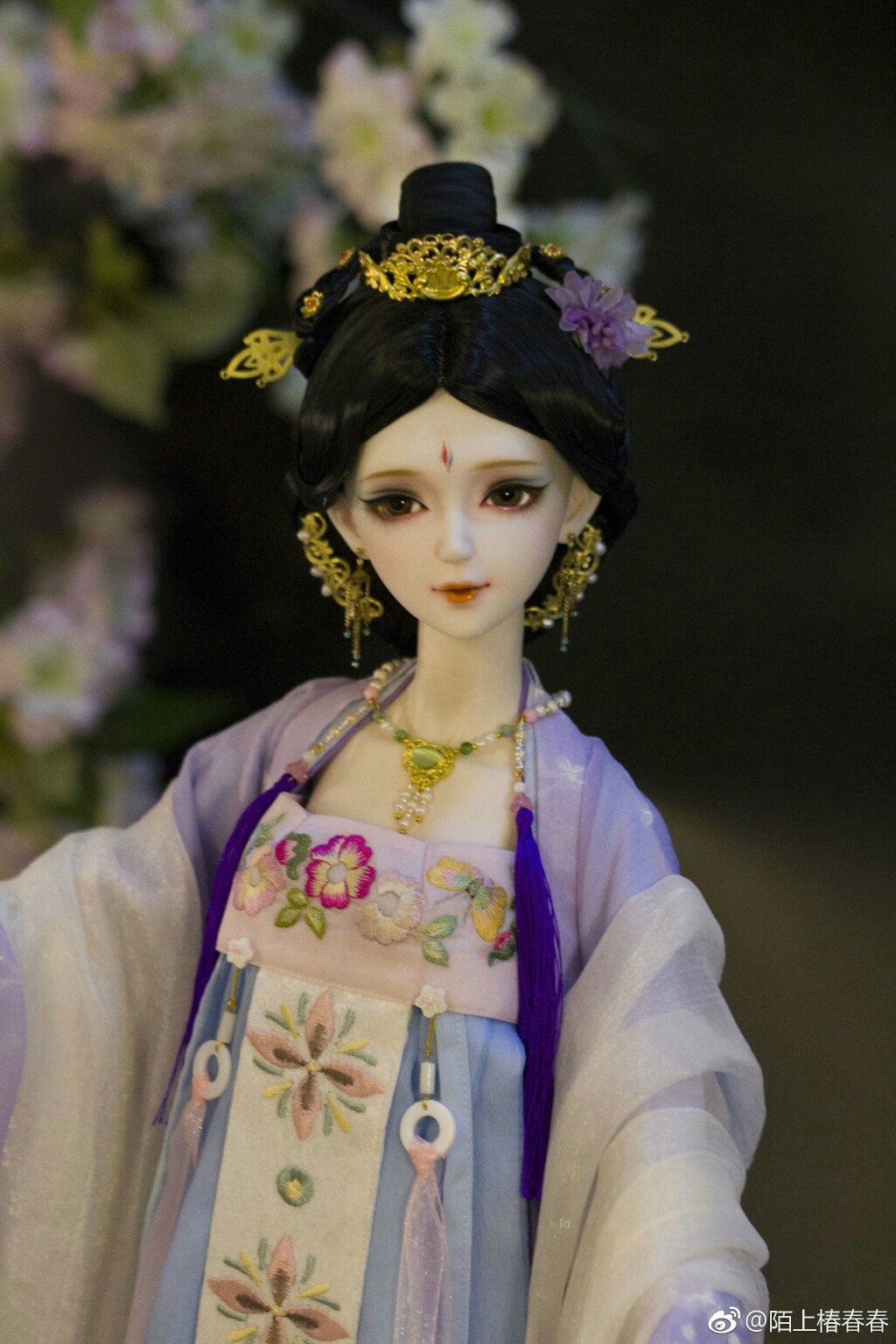 古风美人 sd娃娃 bjd 玩具 人偶 壁纸 萌物 精致