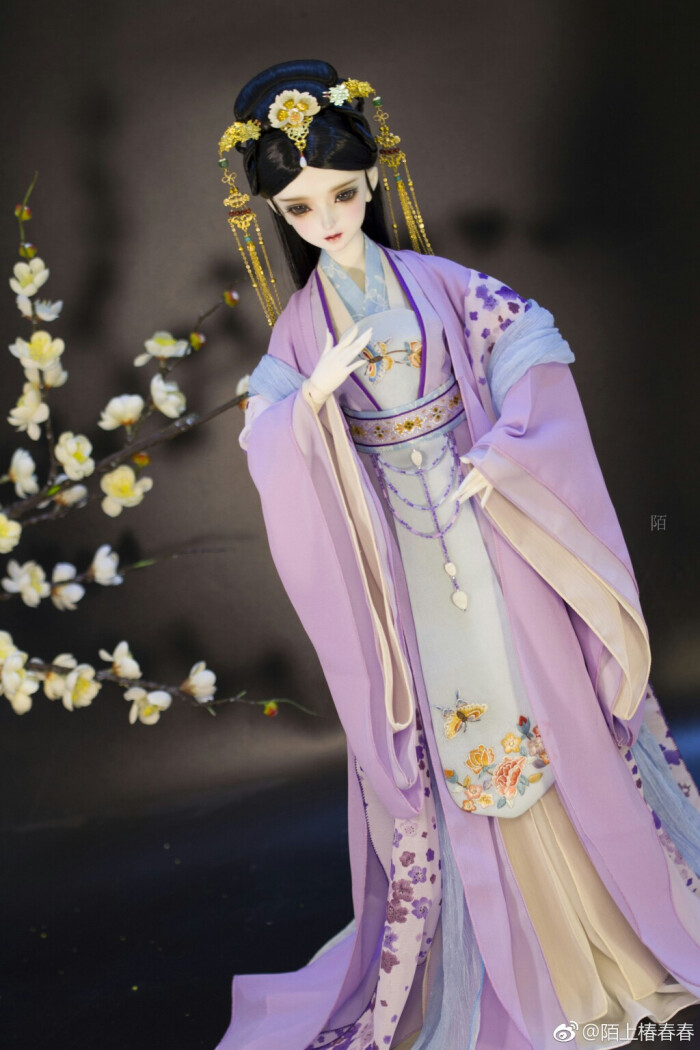古风美人 sd娃娃 bjd 玩具 人偶 壁纸 萌物 精致