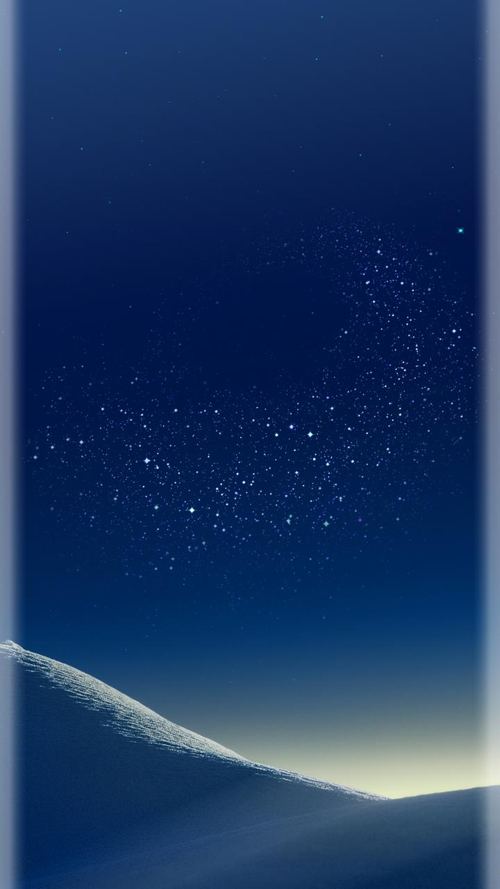 雪山星空