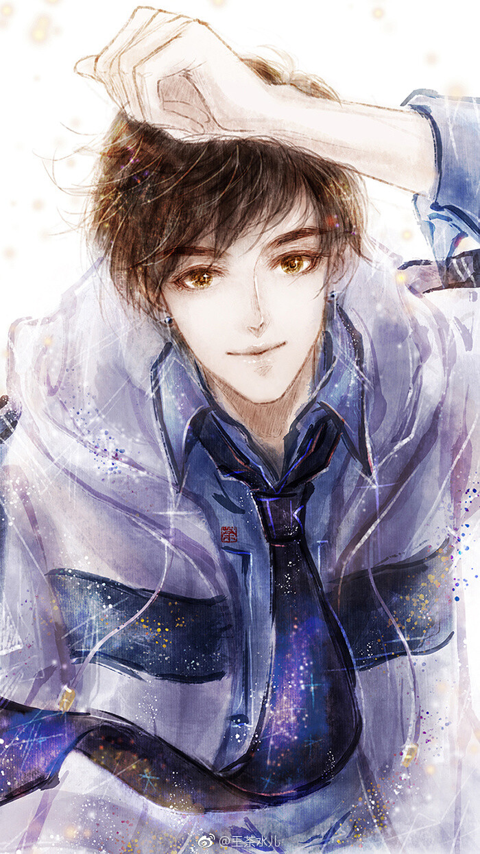 恋与制作人 白起 饭绘(cr:王茶水儿)