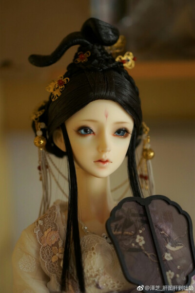 古风美人 sd娃娃 bjd 玩具 人偶 壁纸 萌物 精致