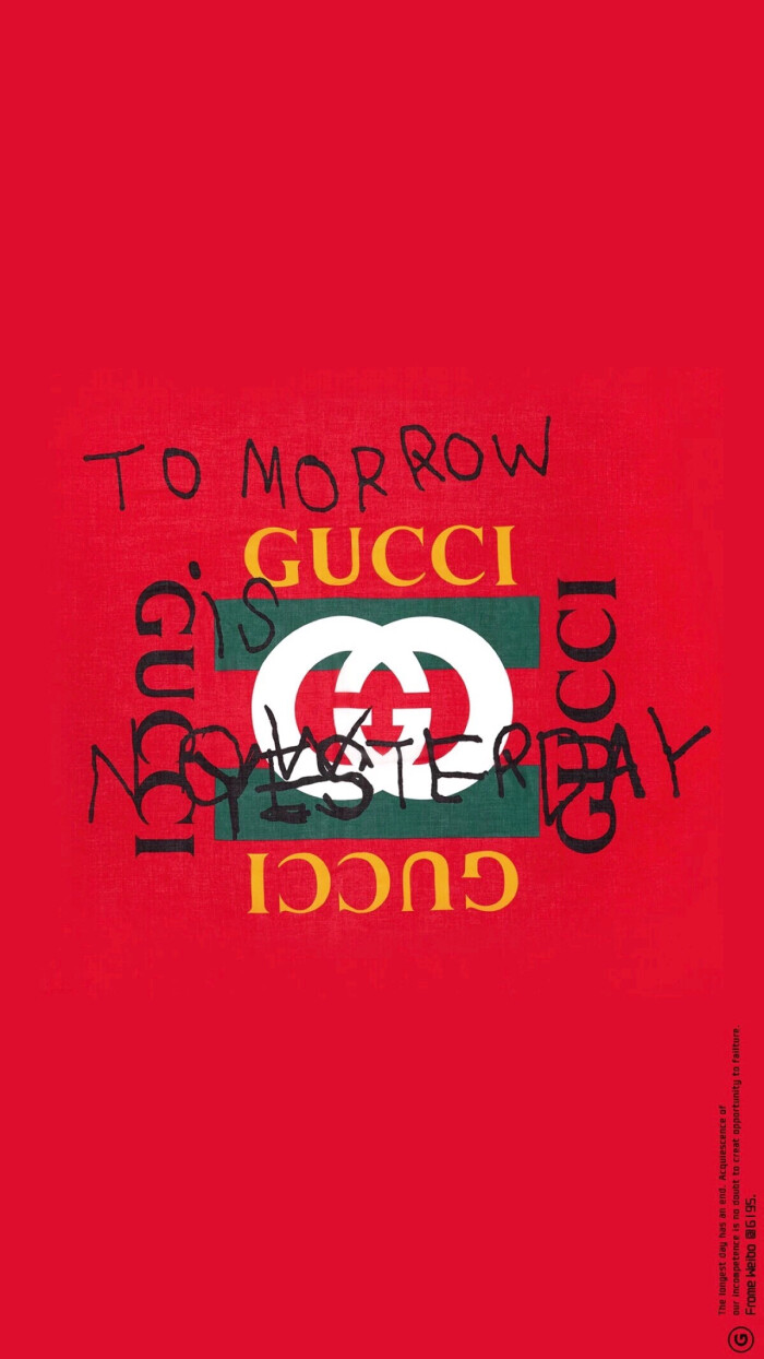 红色gucci 壁纸