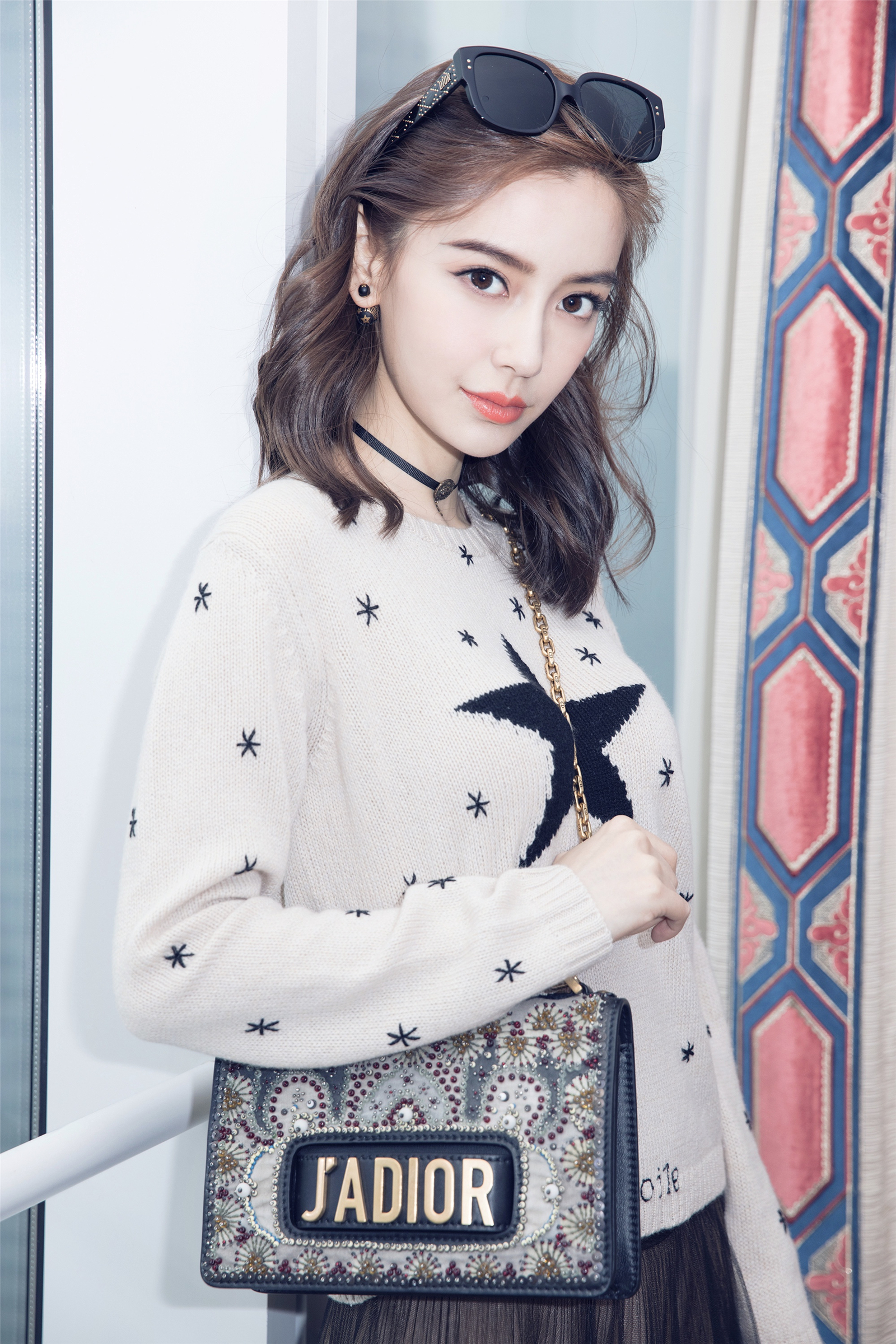 2017dior十二月包包街拍软宣:angelababy(杨颖)(优雅大使北鼻o.o)