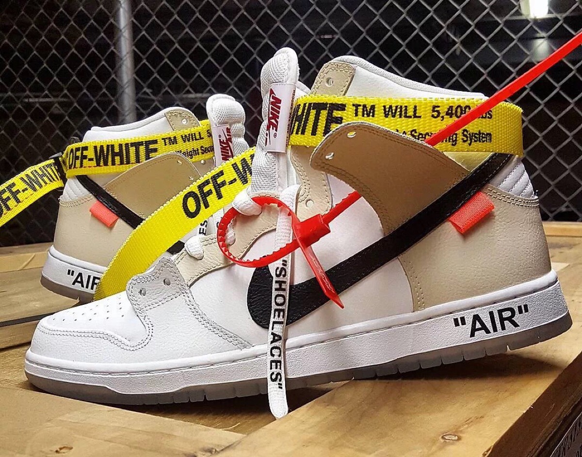 aj1 nike 球鞋 off white 联名