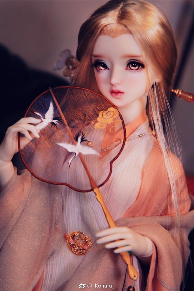 古风美人 sd娃娃 bjd 玩具 人偶 壁纸 萌物