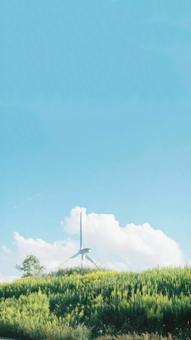 【杂图】蓝色天空、唯美意境风景、手机壁纸