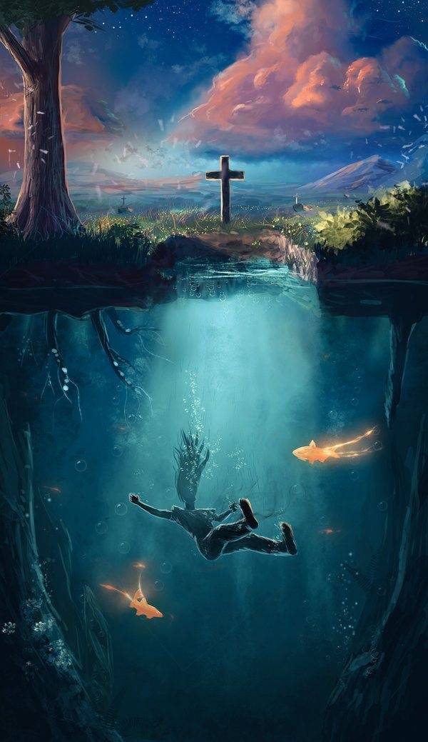俄罗斯画师sylar113的作品,画的背景图甚是吸引人,色彩也温暖得让人