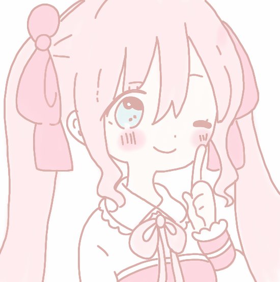 是少女心啦!:软妹头像(ω )☆自描:柔妹妹