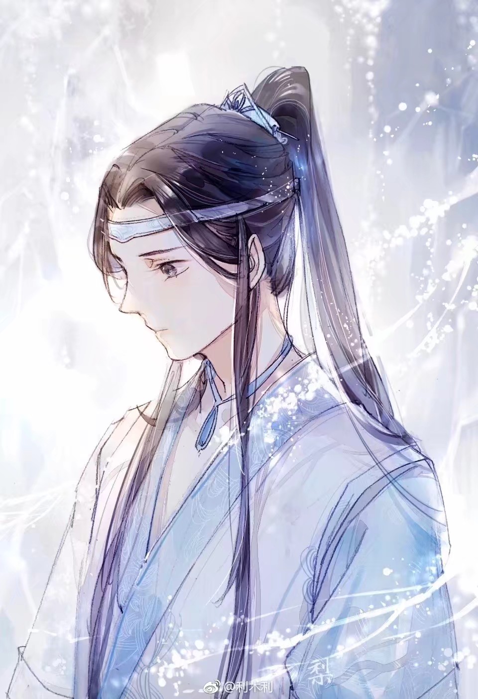 魔道祖师手机壁纸 古风壁纸 插画 汪叽 无羡【影】