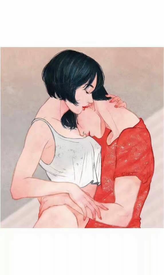 情侣头像# 我看着你笑,就仿佛看见了真爱的模样 !