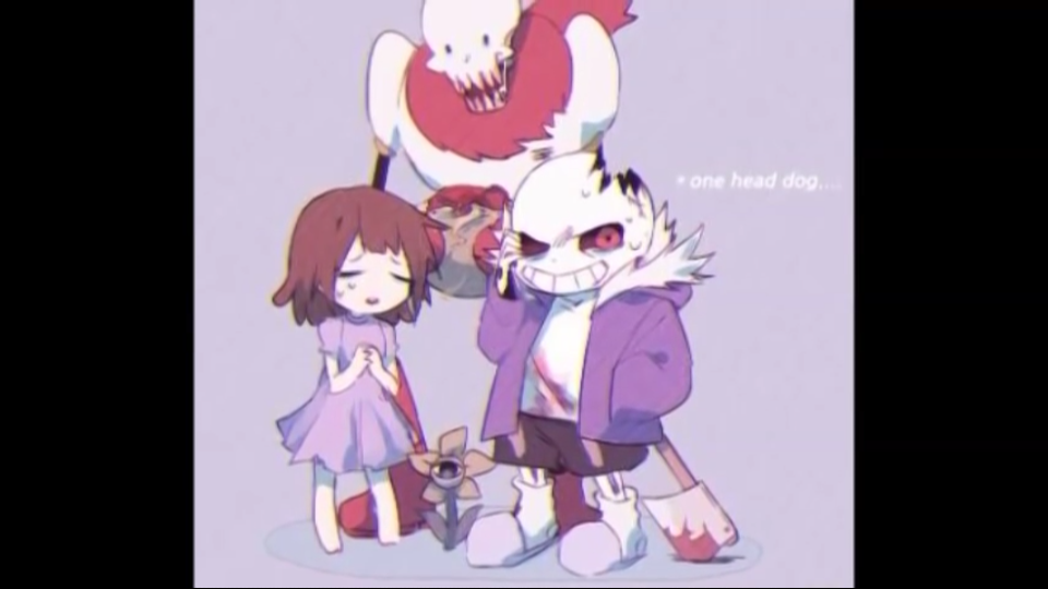 【undertale】(horror)sans&aliza&papy