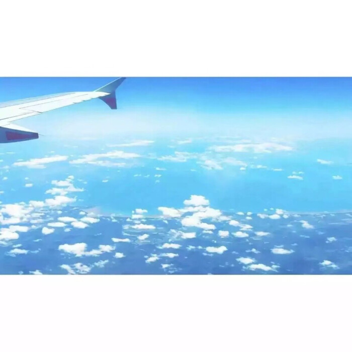 动漫背景图,白底,天空