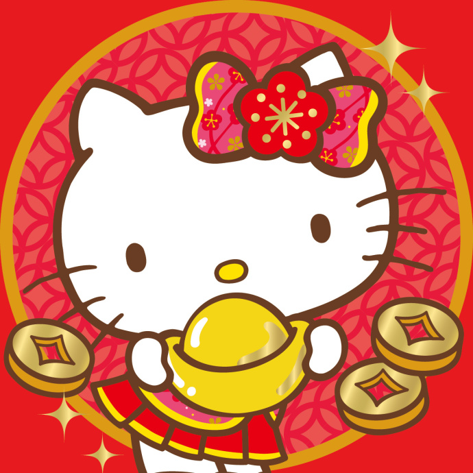 新年  hellokitty