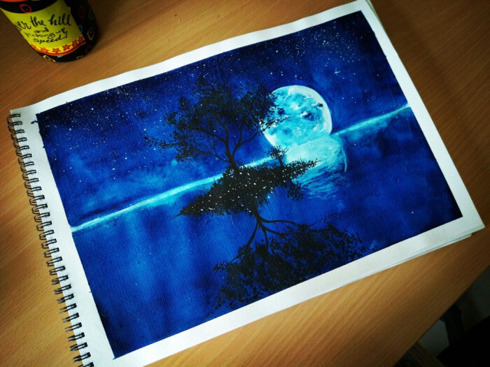 临摹星空练习