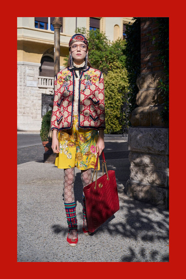 意大利奢侈品牌 gucci 2018 早秋系列lookbook创意总监alessandro