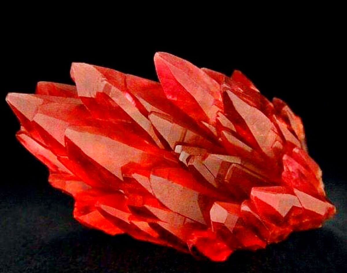 像火焰一样的菱锰矿rhodochrosite676767